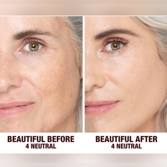 NEW CHARLOTTE'S BEAUTIFUL SKIN FOUNDATION 4 Neutral - Picture 2 of 7